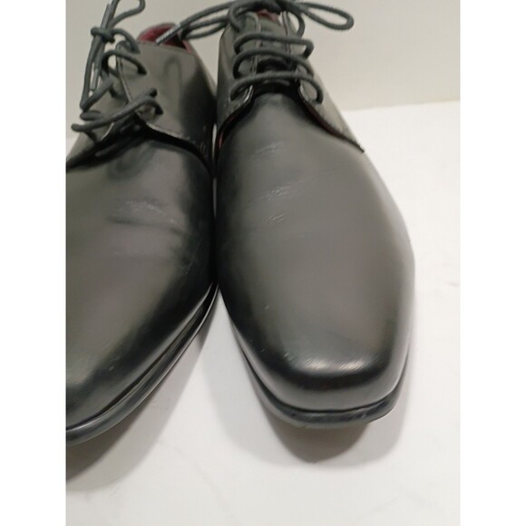 Regal by Mirage Uniontown men\'s black leather oxfort shoe size 4o  US 7-7.5 main image 6